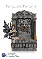 Les Alpes - Fata sulla Fontana - Resina - Dipinta a mano - 042 058